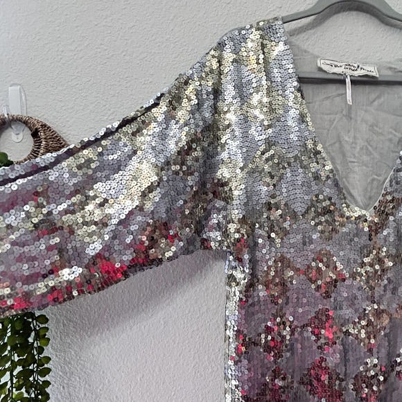 Jen’s Pirate Booty for Free People Checkered Boombox Mini Dress Med / Lg NWOT - Picture 5 of 15